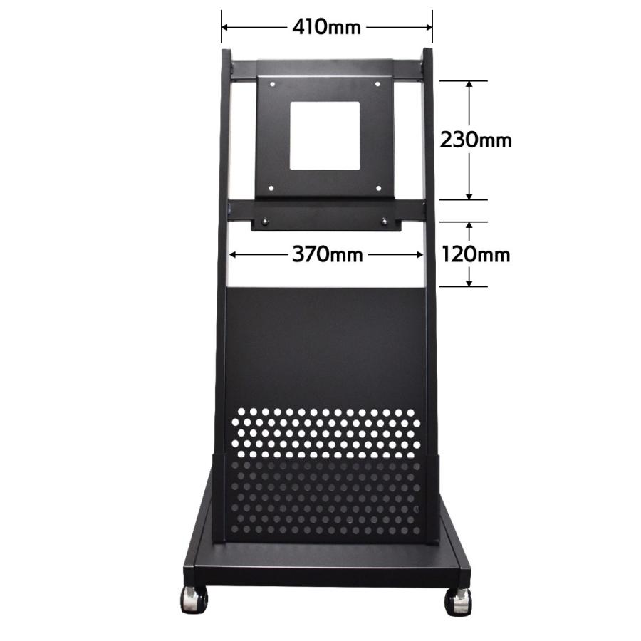 看板 店舗用看板 ｜ デジタルサイネージ スタンド 43型対応 キャスター