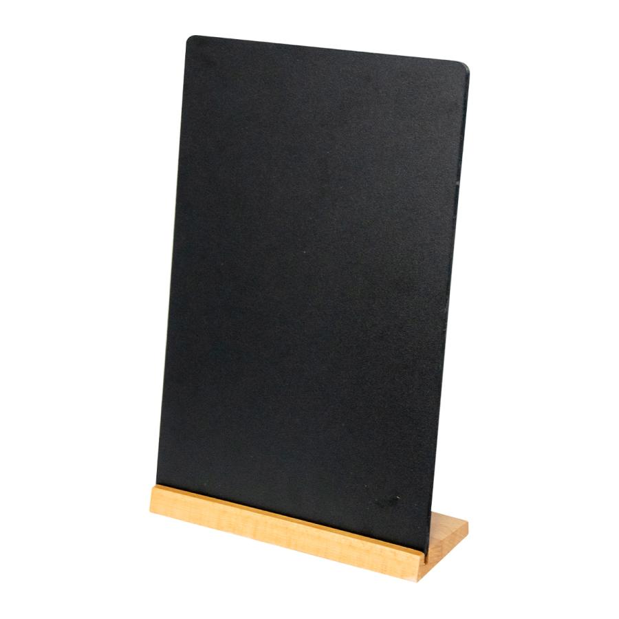 卓上 ミニ 黒板 (L) /ブラックボード  約A4サイズ W20cm×H30cm  木製 メニューボード｜urisapo｜02