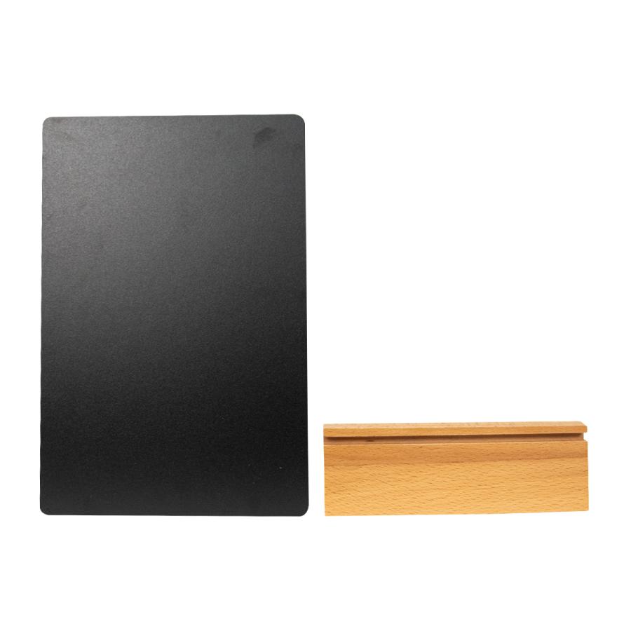 卓上 ミニ 黒板 (L) /ブラックボード  約A4サイズ W20cm×H30cm  木製 メニューボード｜urisapo｜06