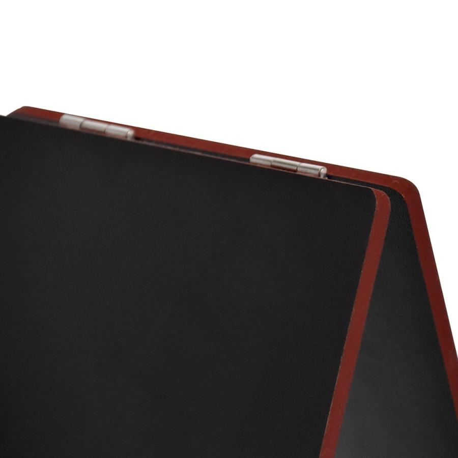 A型 ブラックボード 卓上型 15W 両面 ミニ黒板 マーカー チョーク (5台入) ｜ メニューボード (会社名・店舗名等の法人名義、団体名は代引きOK)_2