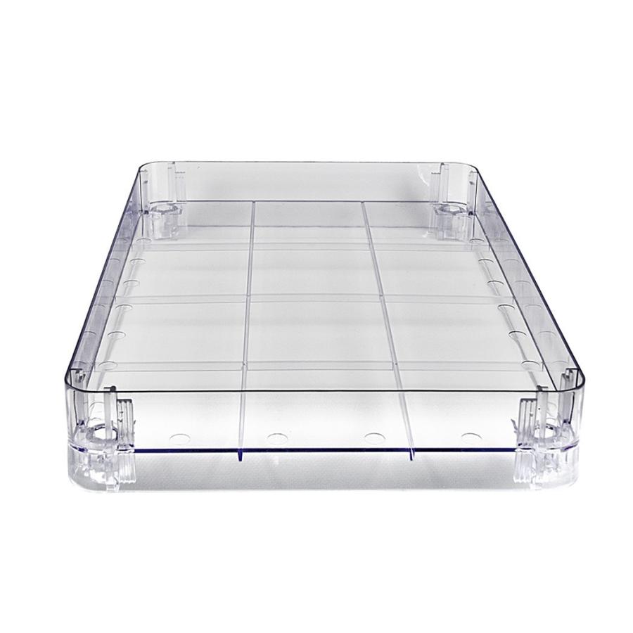 URiSAPO（ウリサポ） ディスプレイラック クリア 4段 ｜ 樹脂ラック