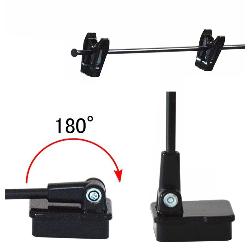 URiSAPO（ウリサポ） マグネットポップ 黒 W300×H400 マグPOP3型 (会社