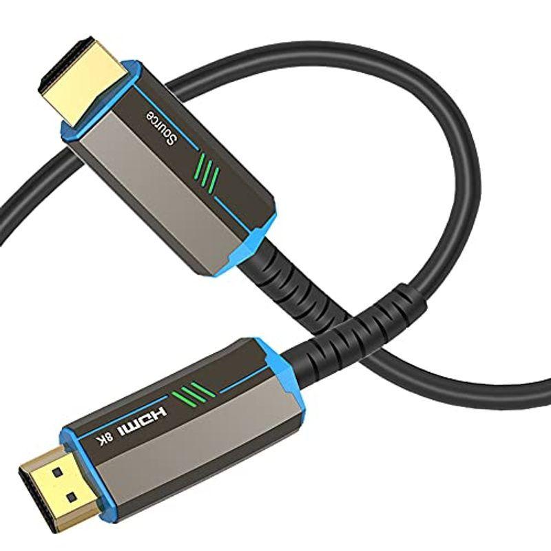 FDBRO 光ファイバーHDMI 2.1ケーブル 10M 8K@60HZ 4K@120Hz 48Gbps 3D