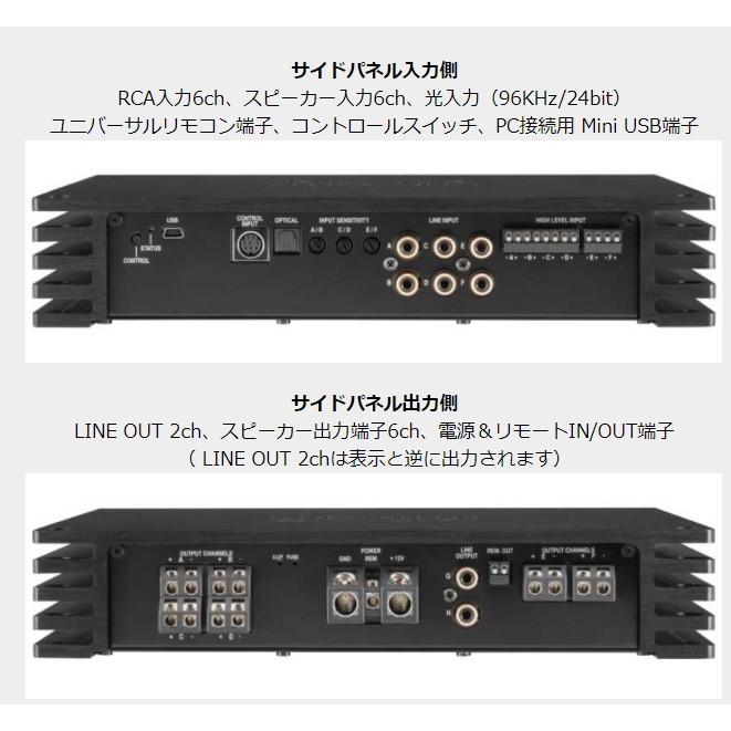 HELIX P-SIX DSP MKII　8chDSP内蔵 6chパワーアンプ｜uroco-usdiner｜04