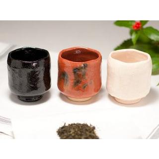 黒楽（総釉） 湯呑み（大） 〔川嵜和楽（川崎和楽）〕 : uroco - 通販