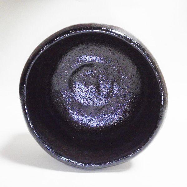 長次郎「喝食（かっしき）」写し 黒楽 抹茶碗 〔佐々木昭楽〕 : uroco