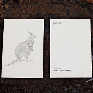 倉敷意匠計画室 けものハガキ 5種入 【メール便対応】 : uroco - 通販