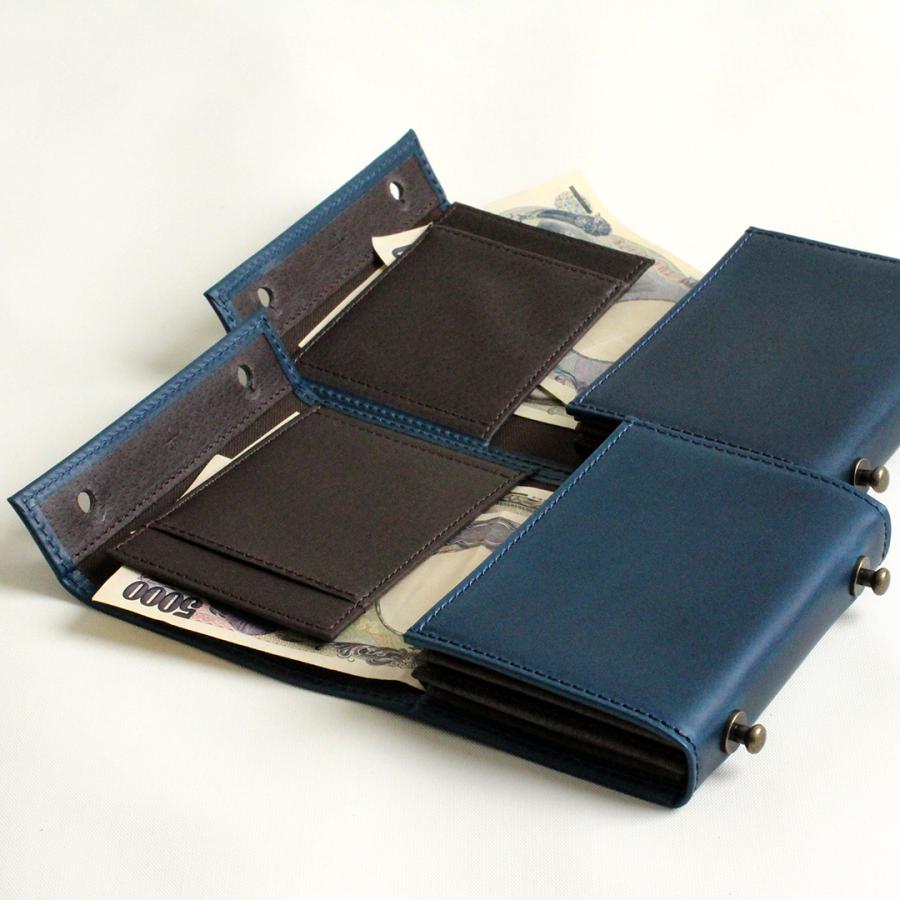 m+ エムピウ 二つ折り財布 millefoglieII P25 LH ミッレフォッリエ2 LH