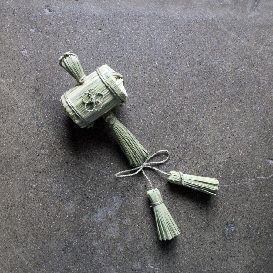 わら細工 わら飾り 打ち出の小槌 中 （正月飾り） : uroco - 通販