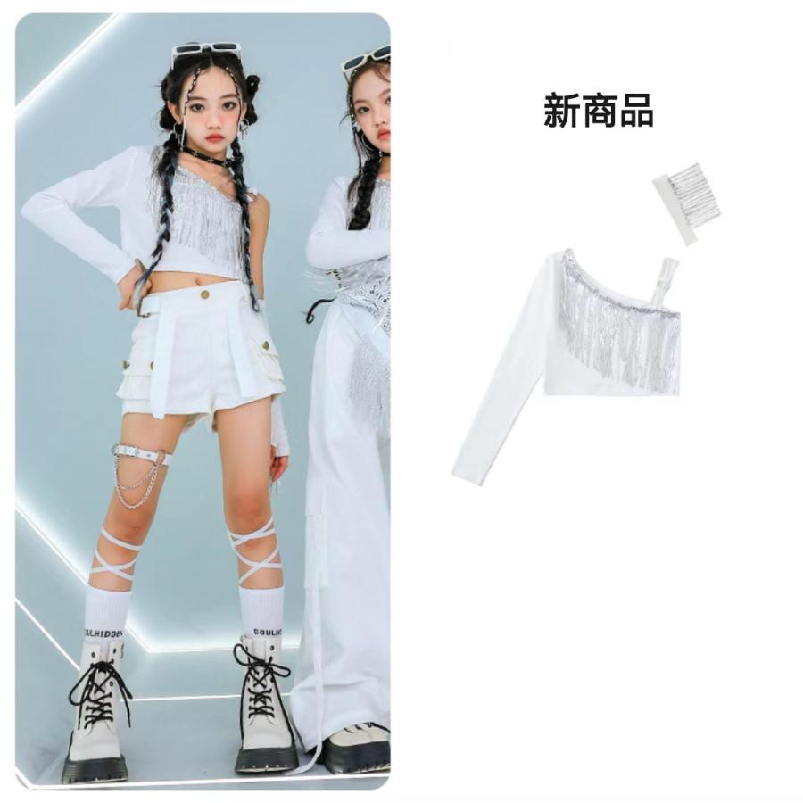 セットアップ ダンス衣装 ヒップホップ キッズダンス ショーツ パンツ