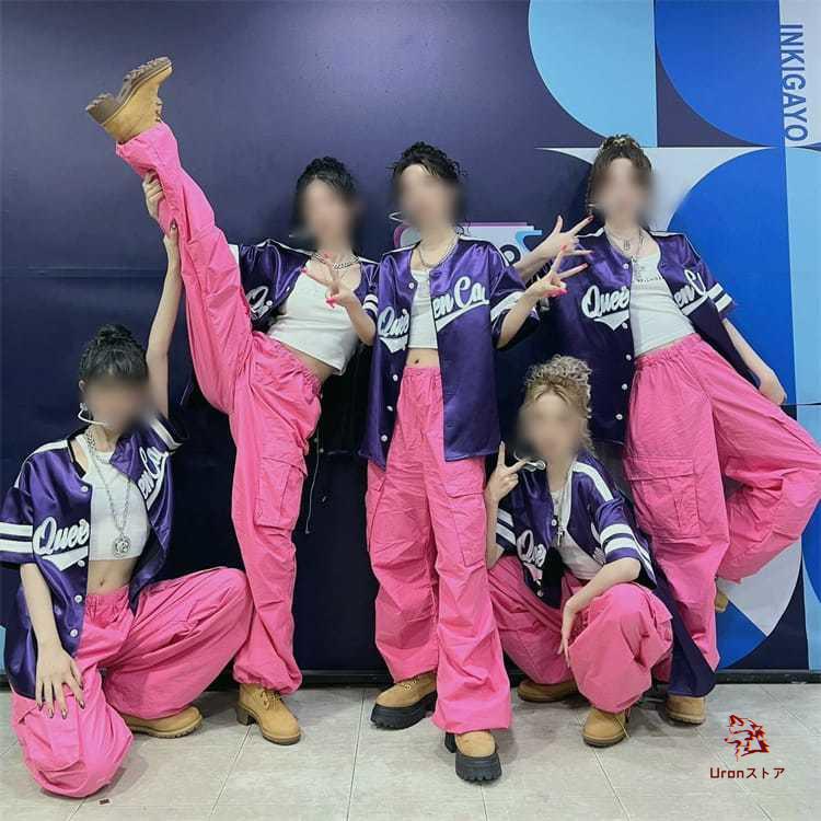 韓国 ダンス衣装 大人 セットアップ ヒップホップ レディース セクシー