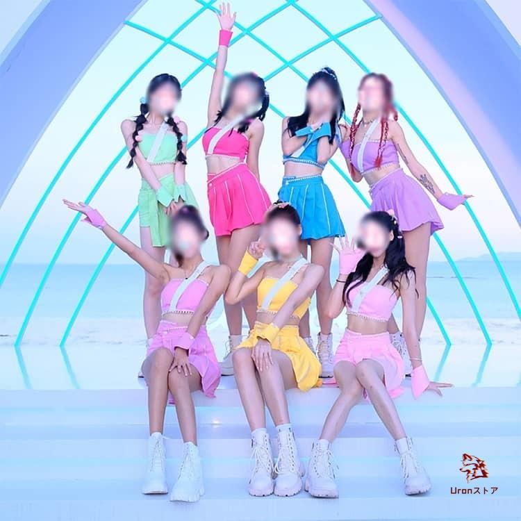 セクシー 韓国ダンス衣装 大人 レディース ダンス 衣装 セットアップ