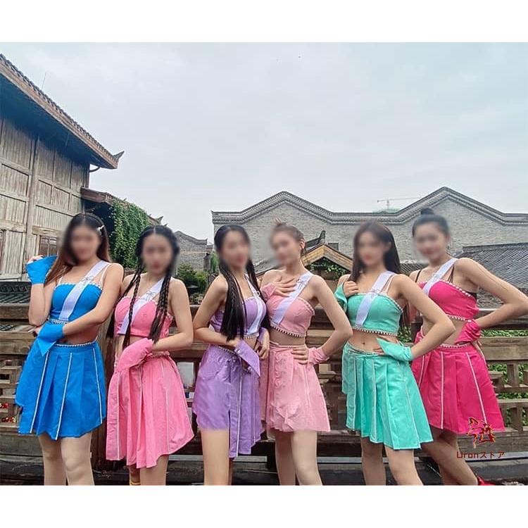 セクシー 韓国ダンス衣装 大人 レディース ダンス 衣装 セットアップ