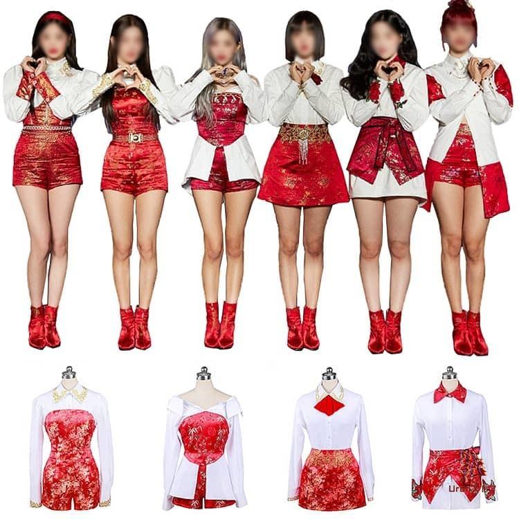 韓国ダンス衣装 大人 レディース ステージ衣装 女性 アイドル グループ 