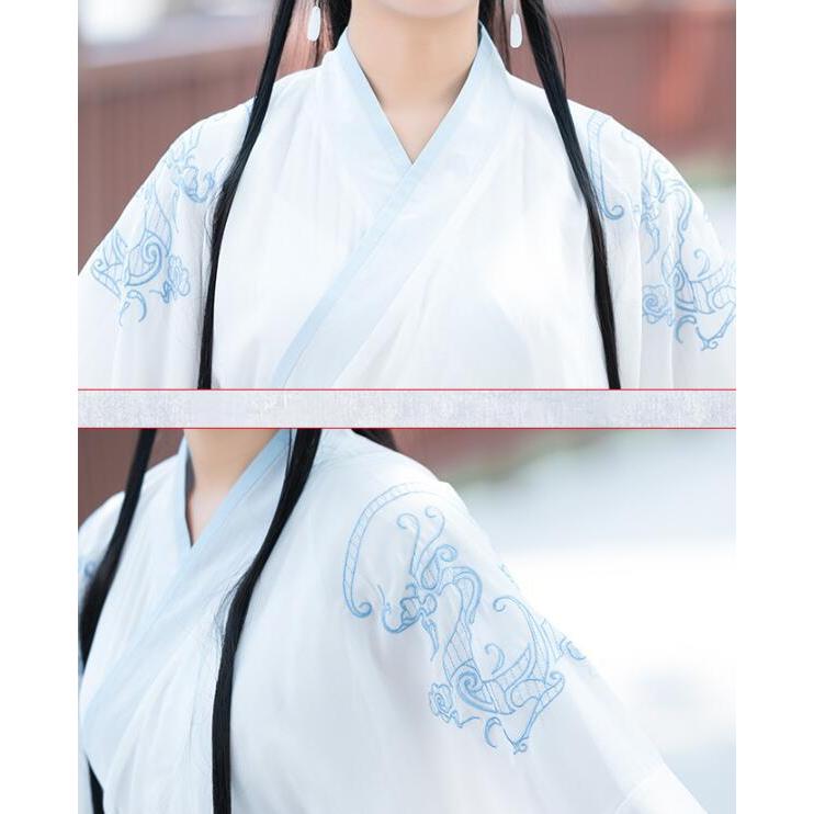 漢服 メンズ レディース大人用中華服 豪華3点セット チャイナ服