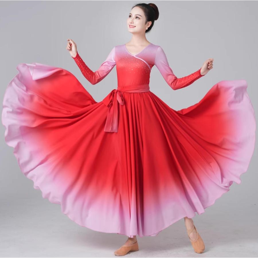 【社交ダンス衣装】ワインレッド ピンク ICHIOKU トップス スカート 上下 社交ダンス衣装】ワインレッド ピンク ICHIOKU トップス スカート 上下