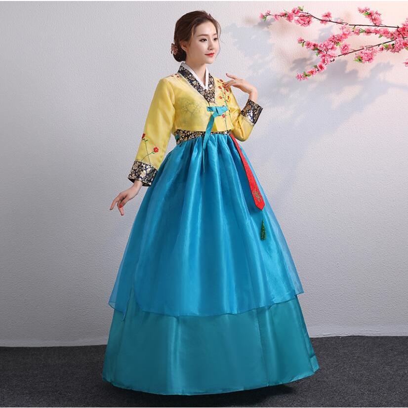 レディース用韓服 女性用韓国朝鮮古典伝統民族衣装 チマチョゴリ 結婚