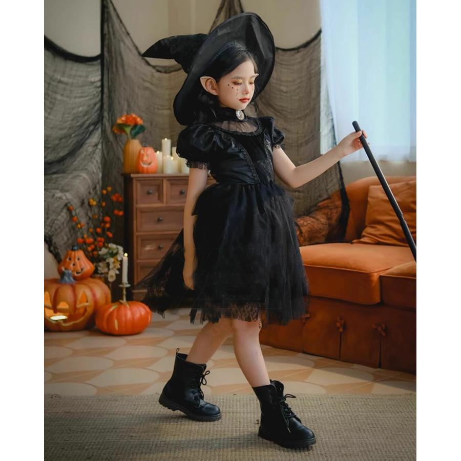 ハロウィン コスプレ衣装 子供 魔女 小悪魔 巫女 吸血鬼 バンパイア