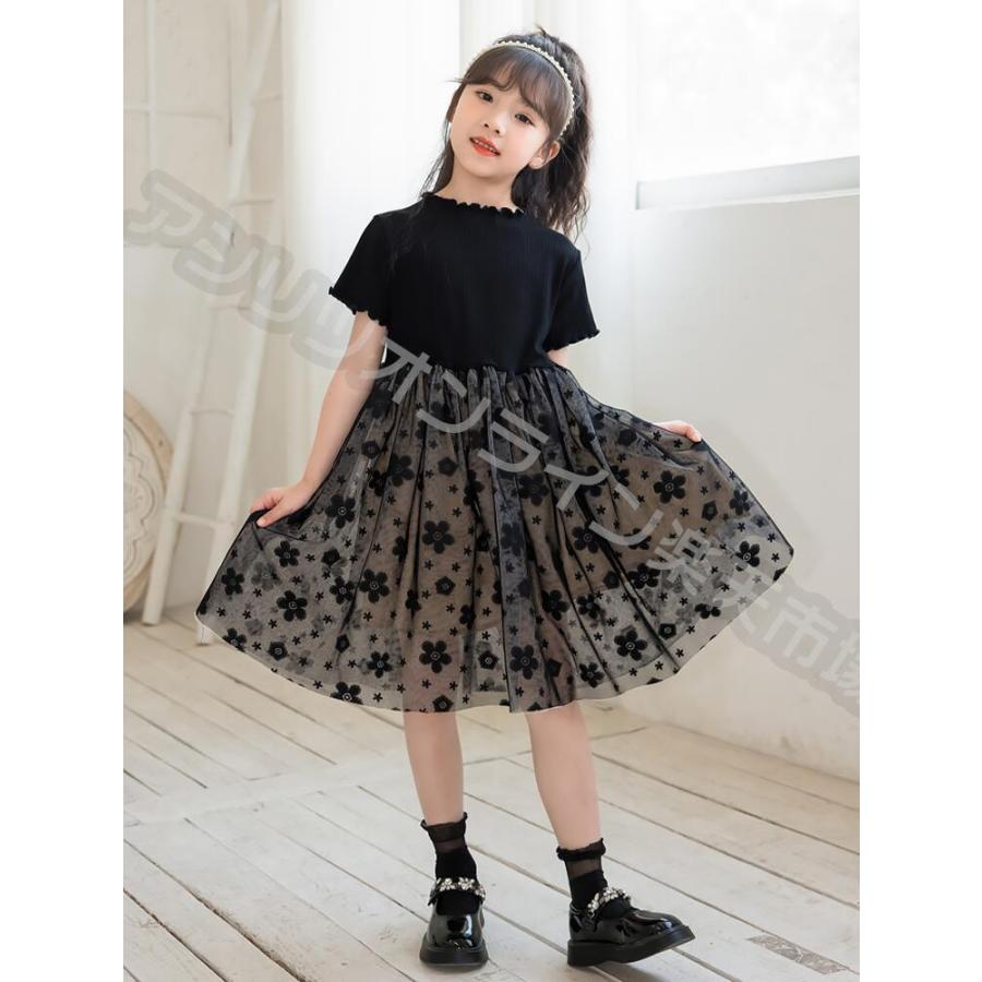 子供ドレス 半袖 長袖 ピアノ発表会 発表会 子供 ドレス ワンピース キッズドレス フォーマルドレス 女の子 子ども ガールズ キッズ パーティドレス 学院風 卒園 | ブランド登録なし | 02