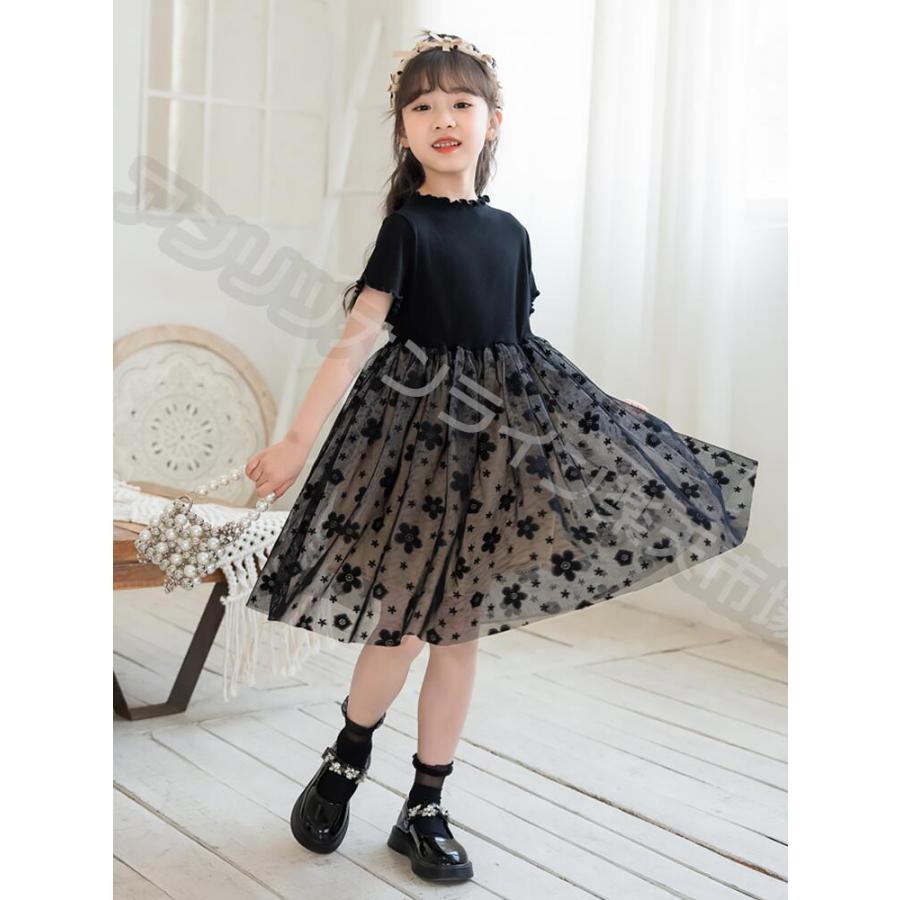 子供ドレス 半袖 長袖 ピアノ発表会 発表会 子供 ドレス ワンピース キッズドレス フォーマルドレス 女の子 子ども ガールズ キッズ パーティドレス 学院風 卒園 | ブランド登録なし | 03