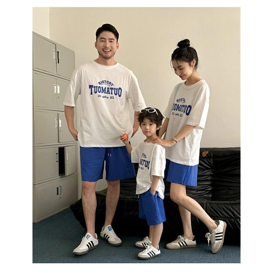 【新品】ミキハウス 親子 ペア Tシャツ（ブルー）大人М 子ども100 楽天市場】ミキハウス 親子ペアの通販