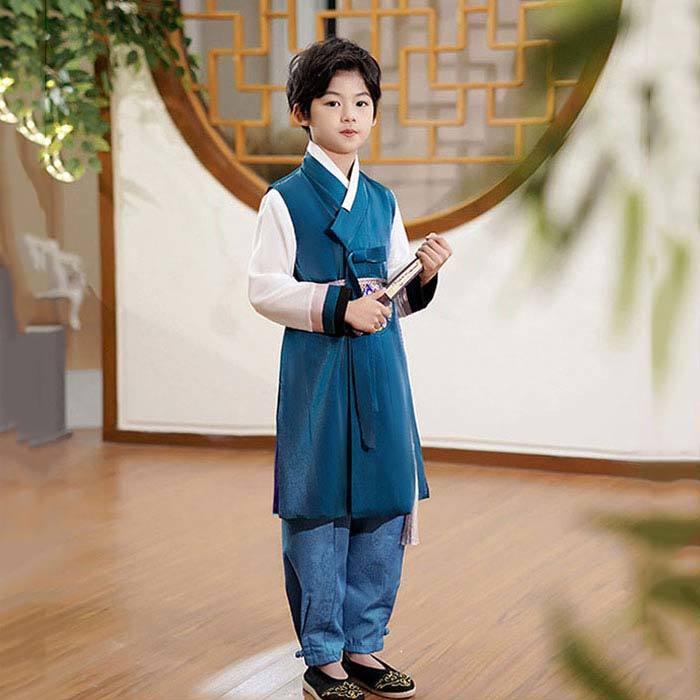キッズ 韓服 チマチョゴリ 男の子 子供服 コスプレ衣装 韓国 朝鮮民族
