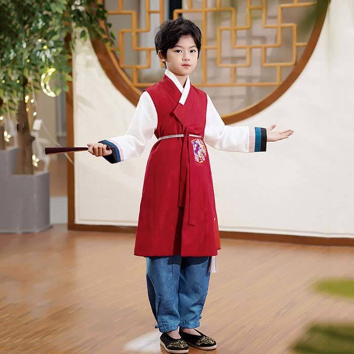 キッズ 韓服 チマチョゴリ 男の子 子供服 コスプレ衣装 韓国 朝鮮民族