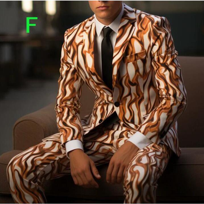 メンズスーツセット タキシードジャケットロング丈パンツ上下2点セット