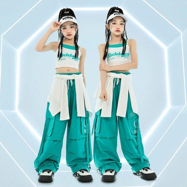 ミント グリーン キャミソール へそ出し ショート丈 パンツ カーゴ