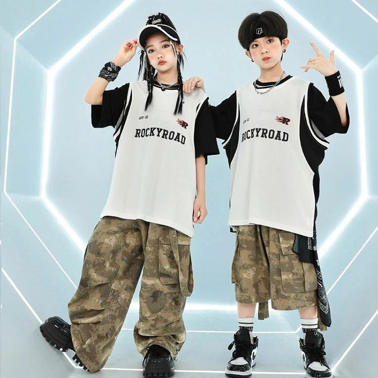 英字 タンクトップ バスケ服tシャツ 迷彩 パンツ 短パン 袖なし 半袖 