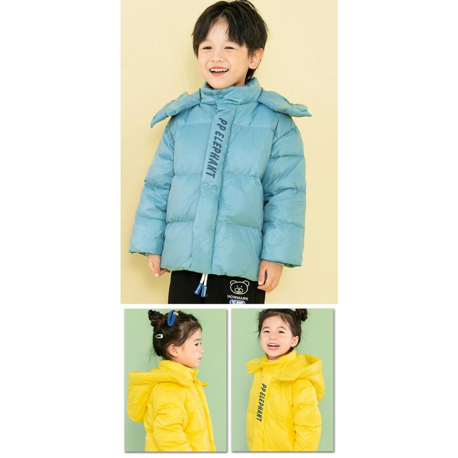 可愛い ダウンジャケット 黄色 ブルー 紫 韓国子供服 キッズジャケット 