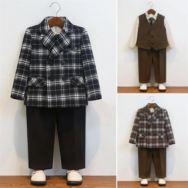 フォーマル 男の子 セット キッズ スーツ ブラック ブラウン 入学式