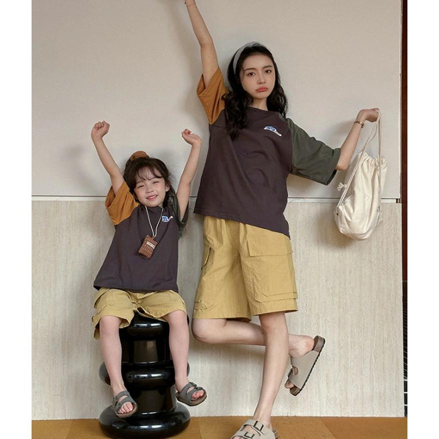 リンクコーデ 親子 セット お揃い 父の日 ペアルック tシャツ 母 息子