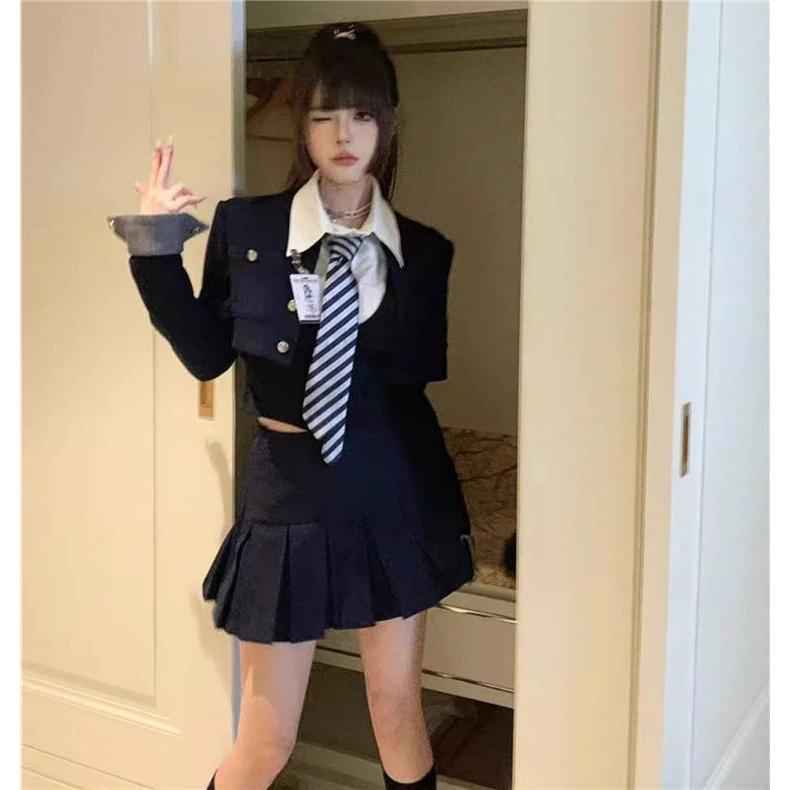 なんちゃって制服 セット 卒業式 スーツ 女の子 150 160 韓国 制服