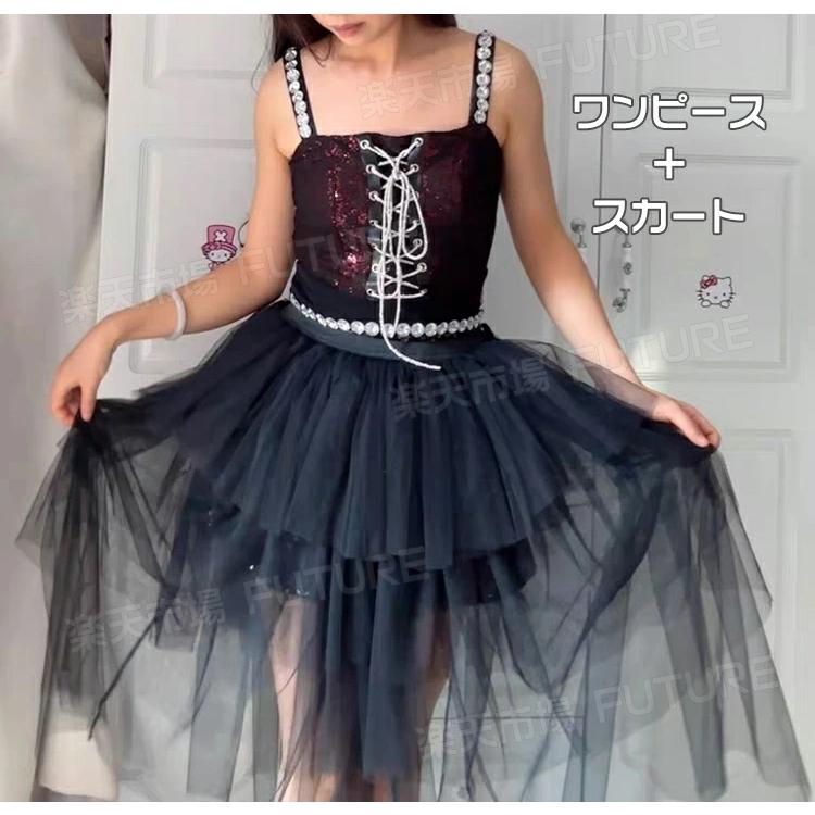【新品】エクサントリーク黒サテンレースアップオーバーコルセットk-pop衣装 楽天市場】k-pop 衣装 黒 ダンス衣装 セットアップ 大人 黒 半袖