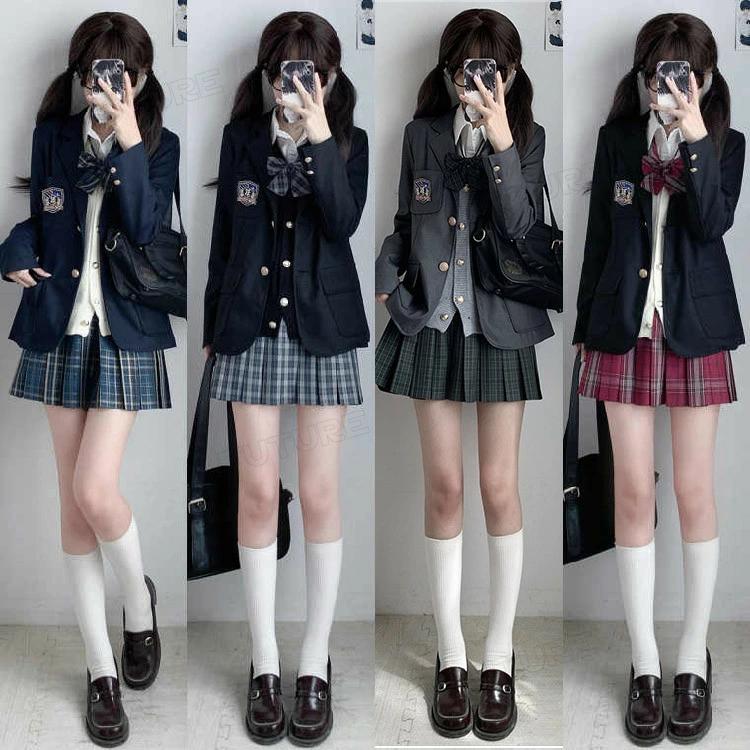 なんちゃって制服 6点セット 卒業式 スーツ 女の子 卒服 韓国 制服 