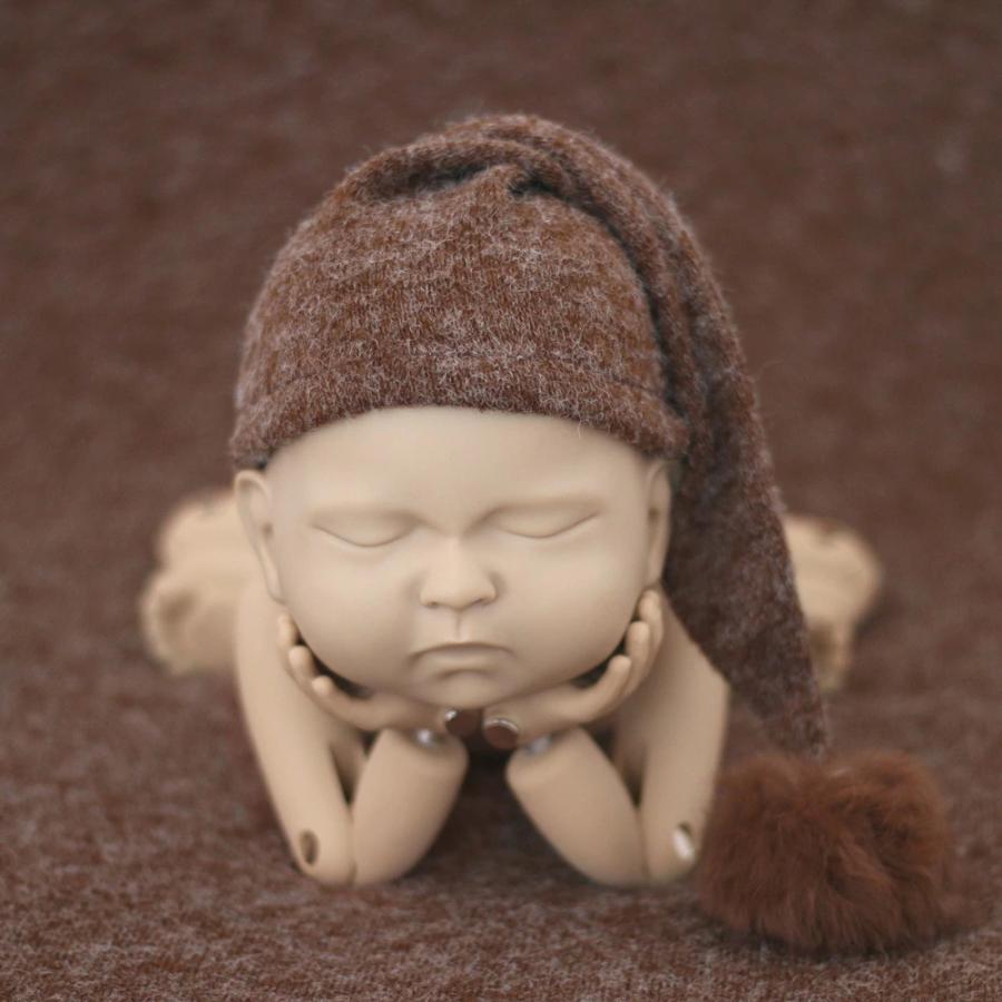 ベビー帽子 ニューボーンフォト 帽子単品 ニット 赤ちゃん 新生児 