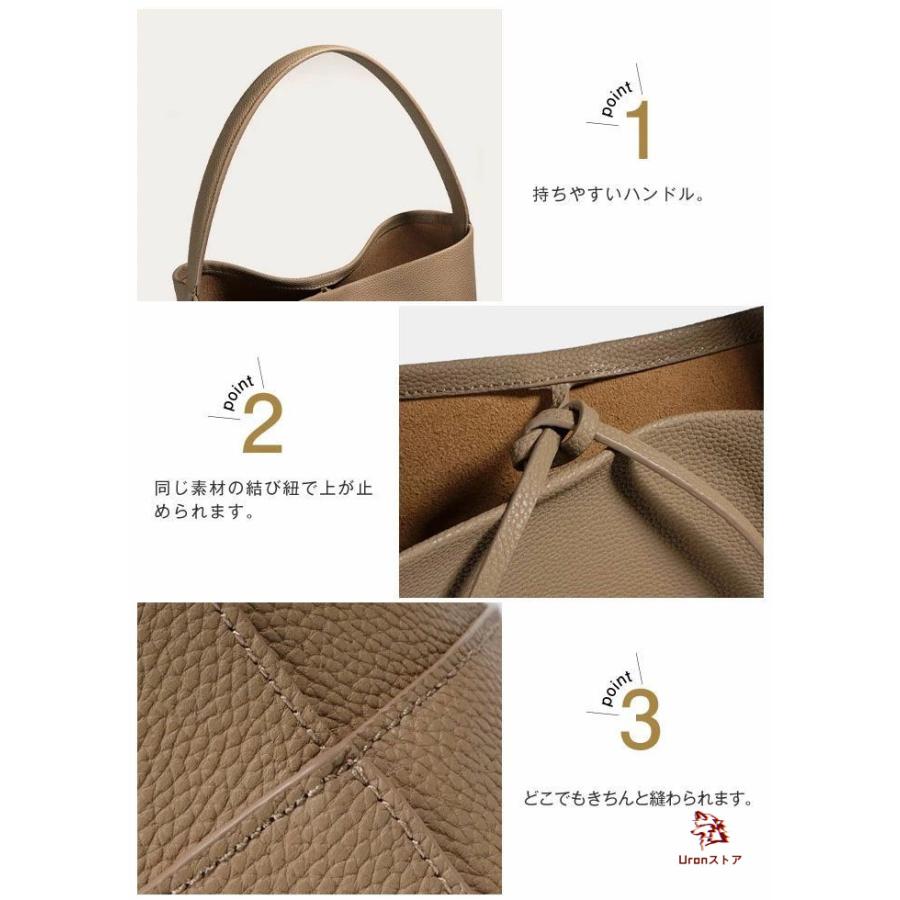 初売り 2025 本革 トートバッグ レディース 大きめ 大容量 バケツ