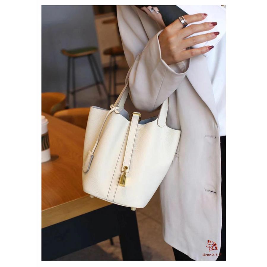 バッグインバッグ キューブバッグ 本革 バッグ バッグピロー キューブ