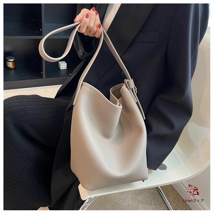 ハンドバッグ　バケツバック ベース BASE 【LA MARGE】【本革】2WAY ワンハンドル レザー バケツ