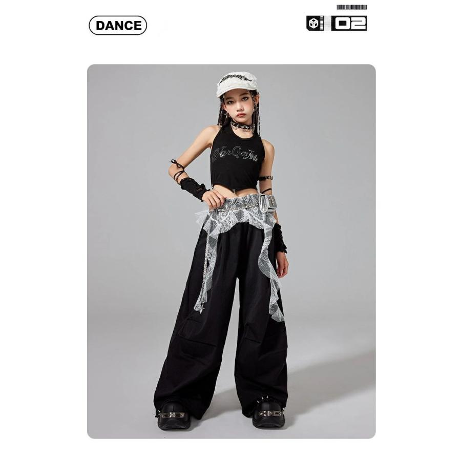 キッズ ダンス 衣装 セットアップ 女の子 ジュニア ヒップホップ