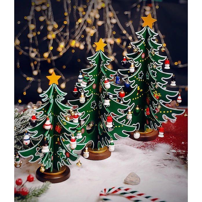 クリスマスツリー 卓上 30cm おしゃれ 北欧 木製 小型 コンパクト