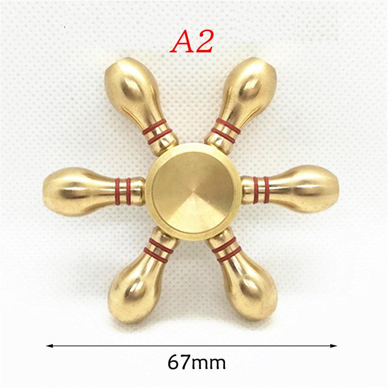 ☆即納 新型DIY ハンドスピナー 水道 Hand Spinner ストレス解消 6枚翼