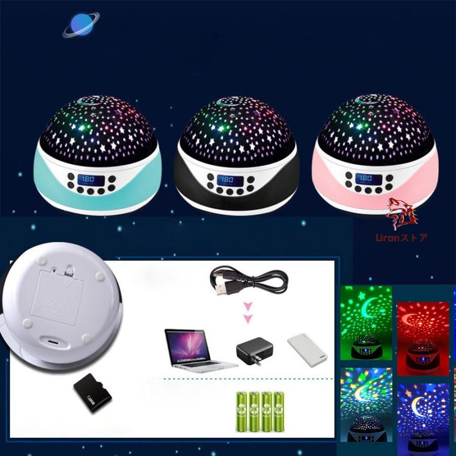 スタープロジェクターライト プラネタリウム 家庭用 星空ライト 360度