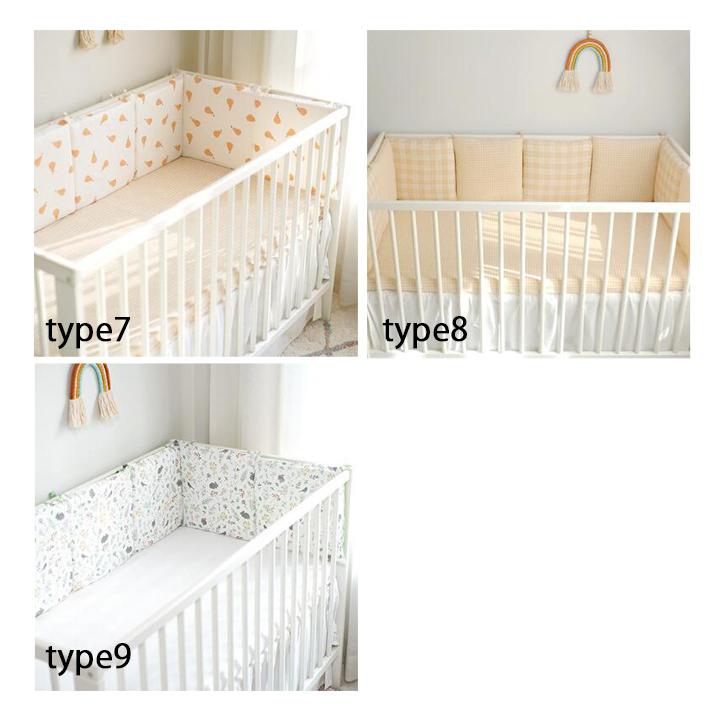 ミュン　ティンバーベビーベッド・ベッドガードセット 9k97-01.jpg