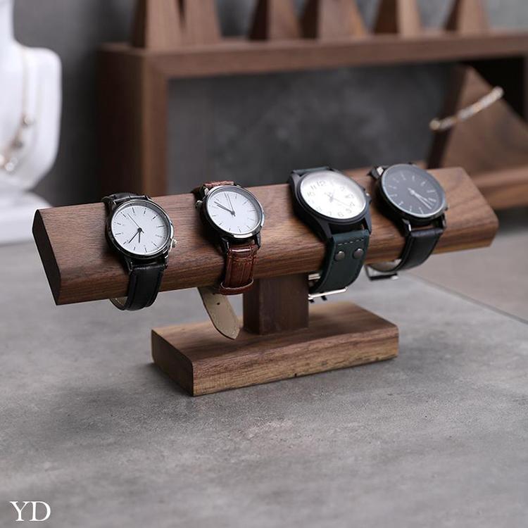 腕時計スタンド おしゃれ 木製 ウオッチスタンド ショーケース 時計ディスプレイ 時計スタンド ブレスレットスタンド 時計置き台 腕時計置き 時計収納 アクセサ｜uronmutsumistore｜06