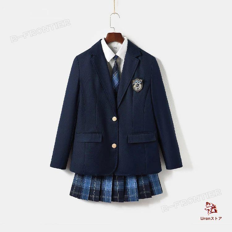卒業式 スーツ 女の子 卒服 韓国 制服 小学生 160 なんちゃって制服 5