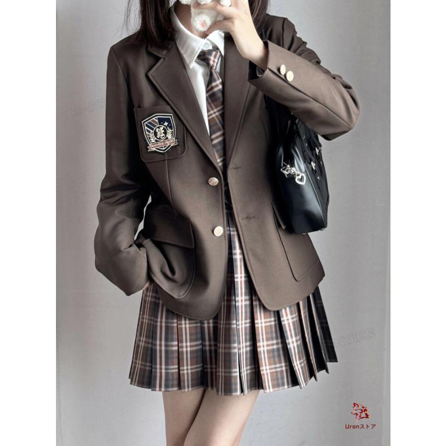 卒業式 スーツ 女の子 卒服 韓国 制服 小学生 160 なんちゃって制服 5 