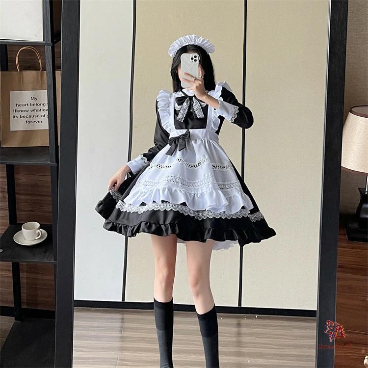 ハロウィン 衣装 メイド コスプレ可愛い レディース 男女兼用 メイド服