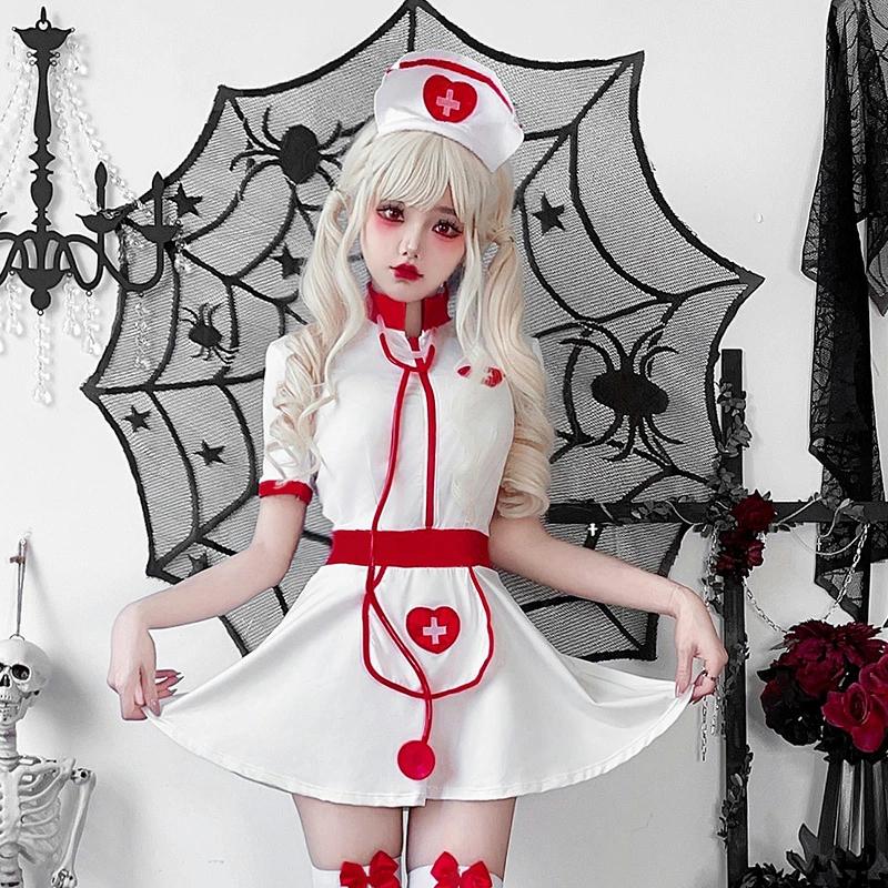 ハロウィン コスプレ ナース 看護婦 女医 医者 コスプレ衣装 ナース服